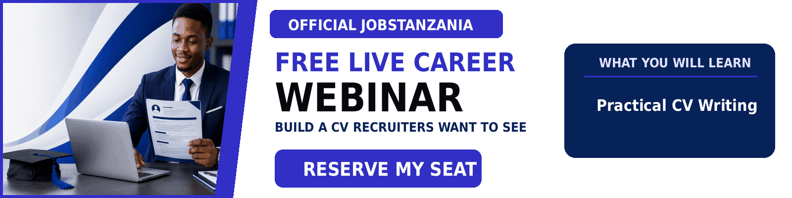 Build a CV That Opens Opportunities Webinar - Enroll Now