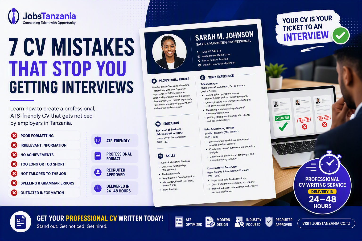 Best CV Format for Tanzania in 2026: What Employers Really Want to See
