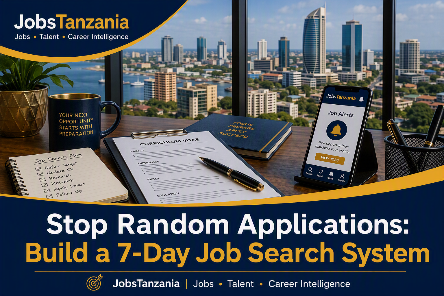 7-Day Job Search System for Tanzania
