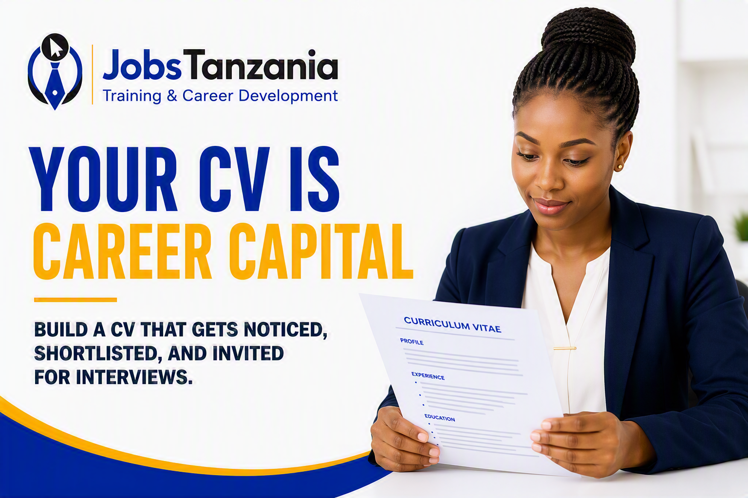 Your CV Is Career Capital | JobsTanzania