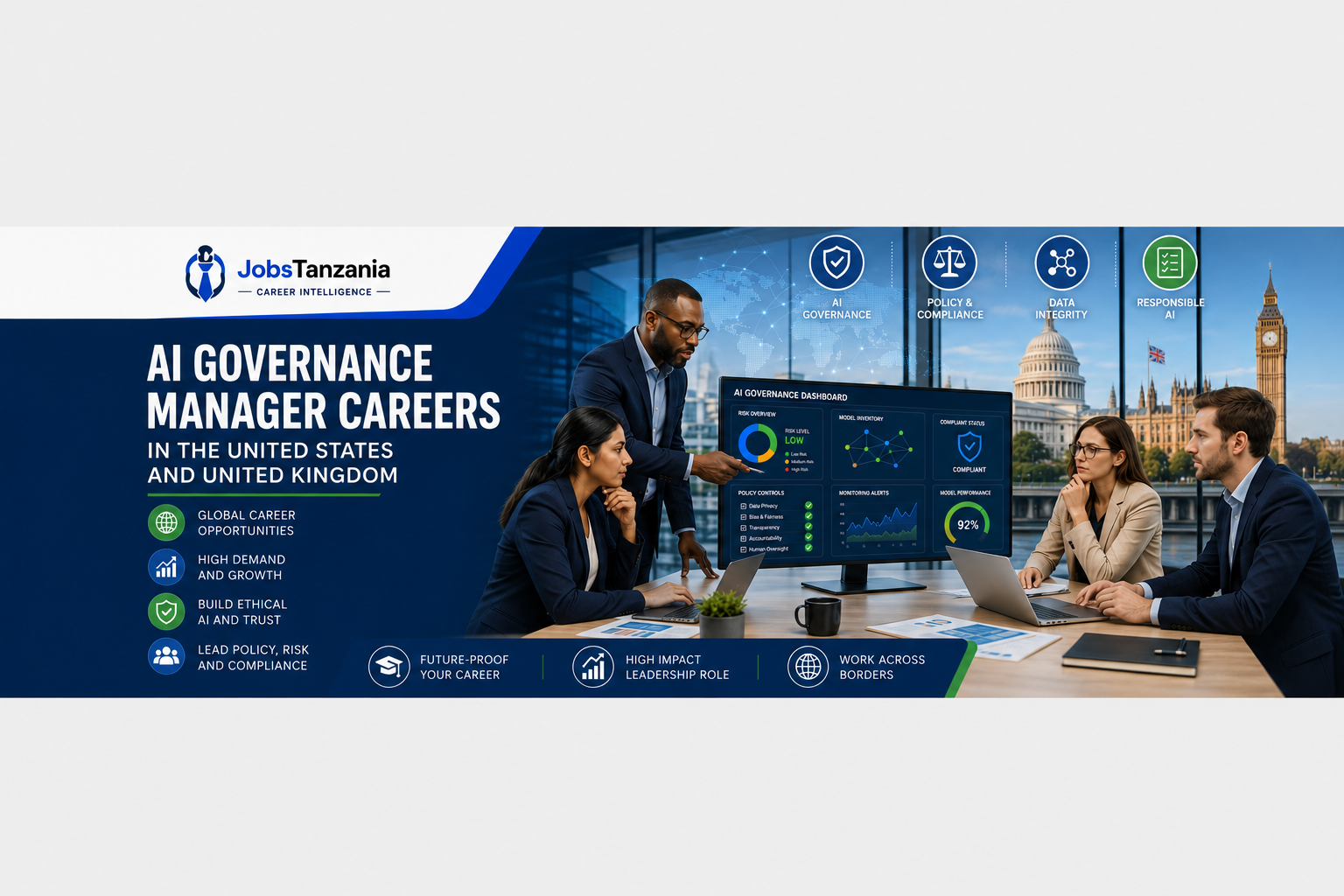 AI Governance Manager Career: US & UK Salary, Skills and Outlook 2026