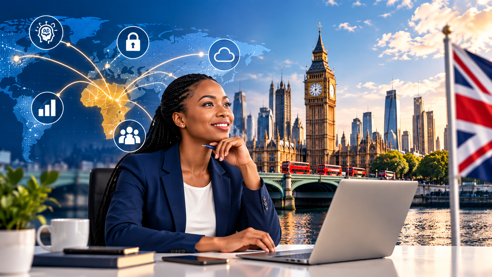 UK Tech Jobs 2026: AI, Cybersecurity & Cloud Opportunities for African Professionals